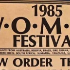 Friday, 19 July, 1985 — W.O.M.A.D. Festival, Mersea Island, Essex, England 